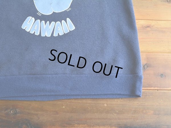 画像6: 1970s〜 HAWAII HANG LOOSE 半袖スウェット　 実寸S 