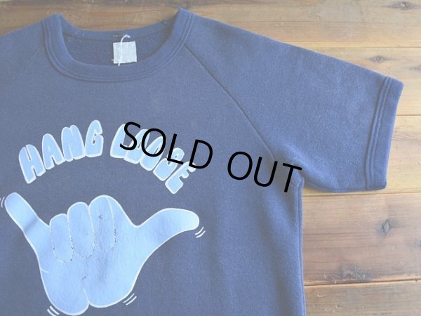 画像4: 1970s〜 HAWAII HANG LOOSE 半袖スウェット　 実寸S 