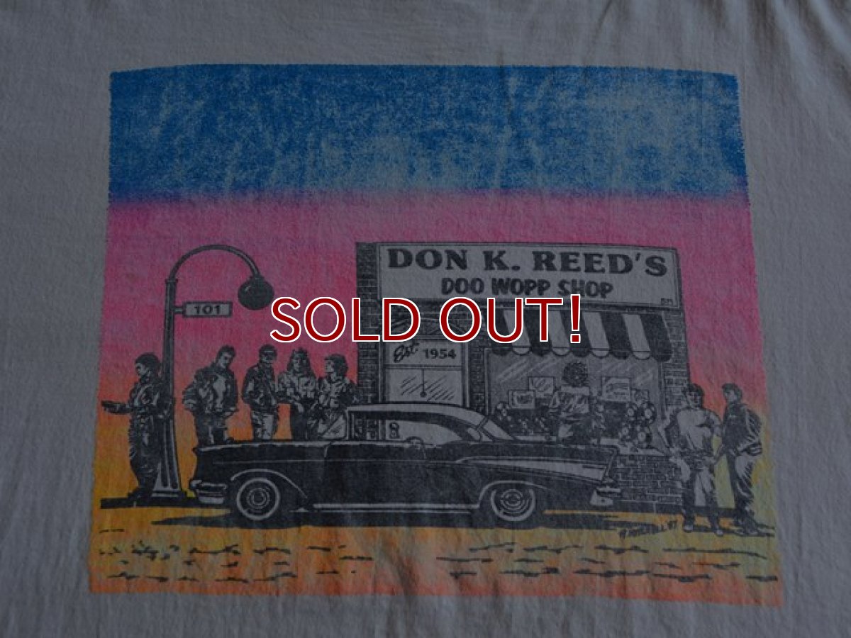 画像5: 1990s DON K．REED'S DOO WOPP SHOP Tシャツ　 表記XL  (5)