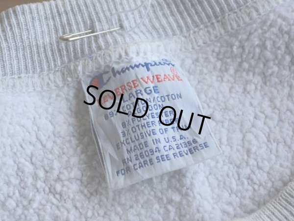 画像3: 1990s Champion リバースウィーブスウェット  表記L