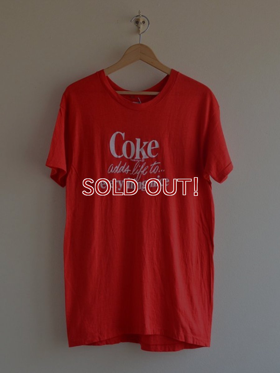画像1: 1970s Hanes Coke Tシャツ　 表記L  (1)