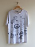 画像1: 1990s M.C. ESCHER マルチプリントTシャツ　<br>雰囲気系　<br>表記L<br> (1)