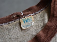 画像3: 1970s-80s CURRENT RIVER RAT 杢リンガーTシャツ　 表記L  (3)