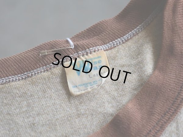 画像3: 1970s-80s CURRENT RIVER RAT 杢リンガーTシャツ　 表記L 