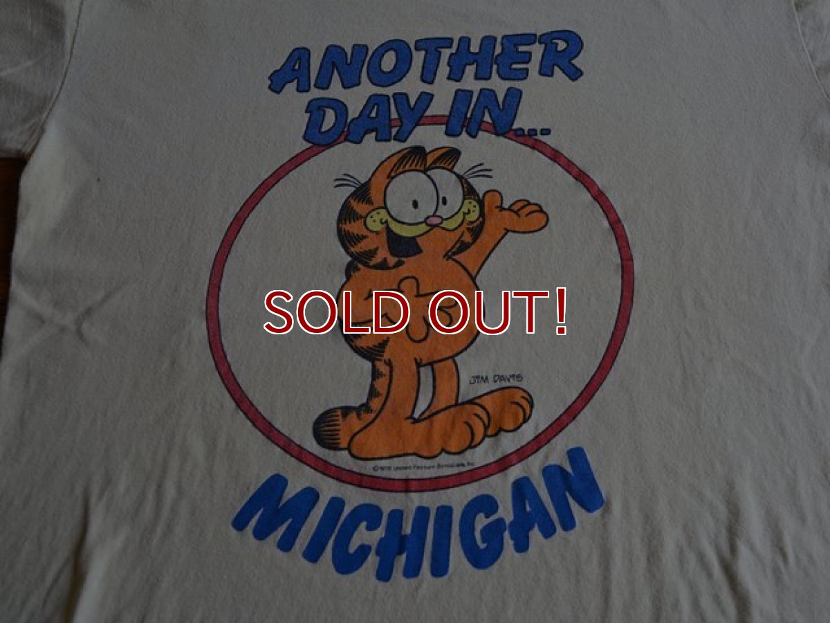 画像5: 1970s Garfield Tシャツ　 実寸ML  (5)