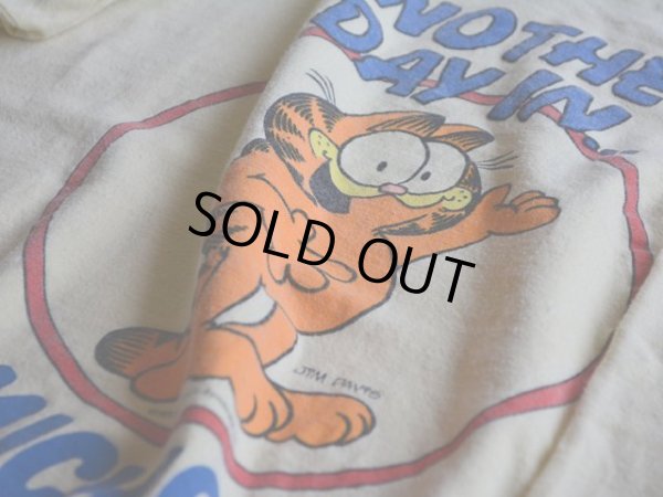 画像8: 1970s Garfield Tシャツ　 実寸ML 
