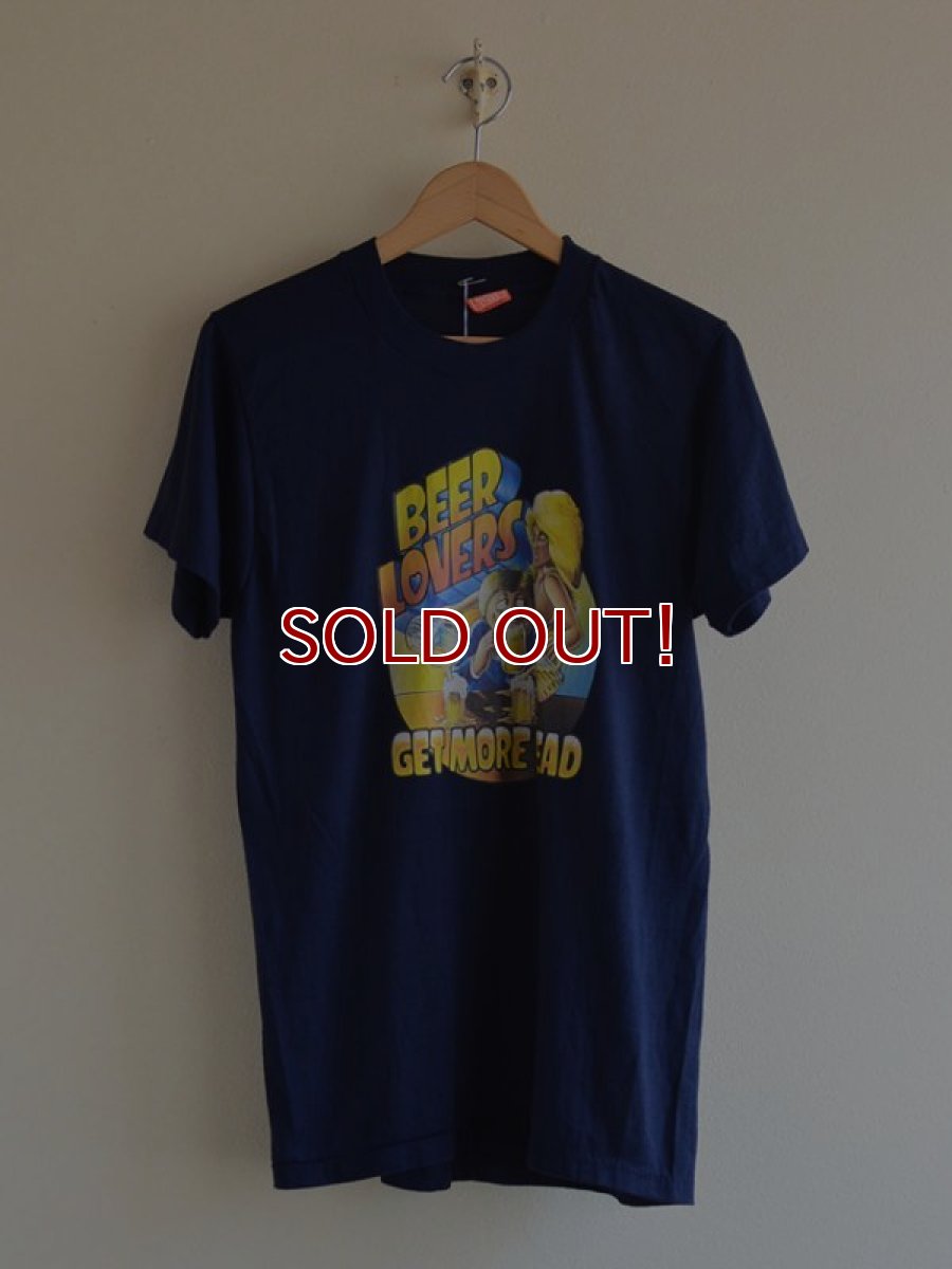 画像1: 1970s〜 Beer Lovers Tシャツ　 DEAD STOCK!!　 表記L  (1)