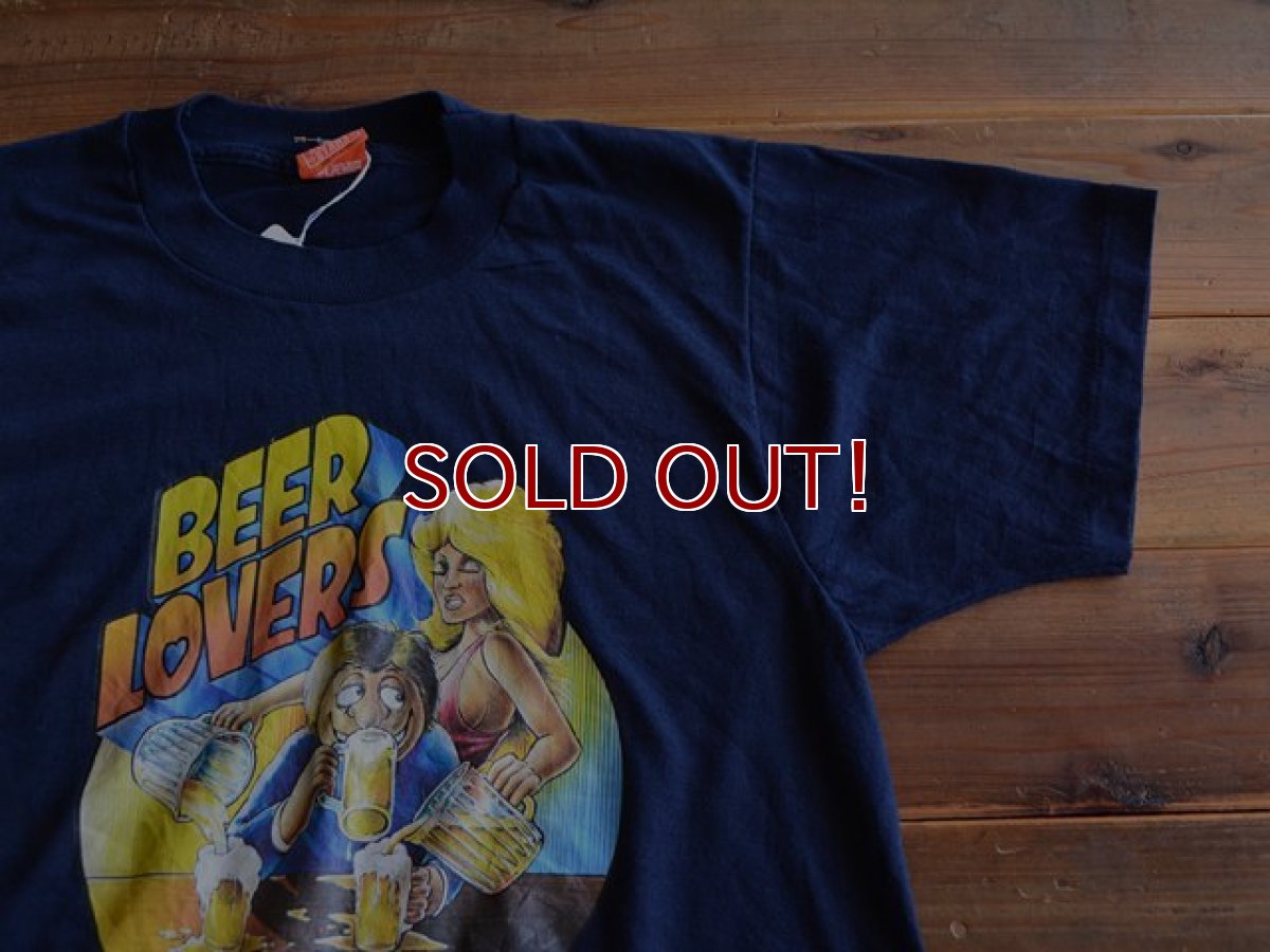 画像4: 1970s〜 Beer Lovers Tシャツ　 DEAD STOCK!!　 表記L  (4)