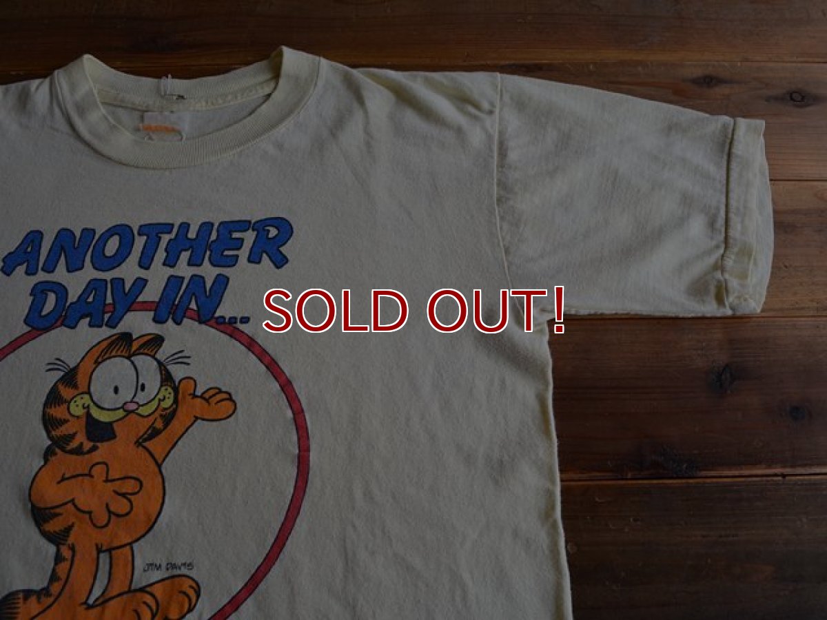画像4: 1970s Garfield Tシャツ　 実寸ML  (4)