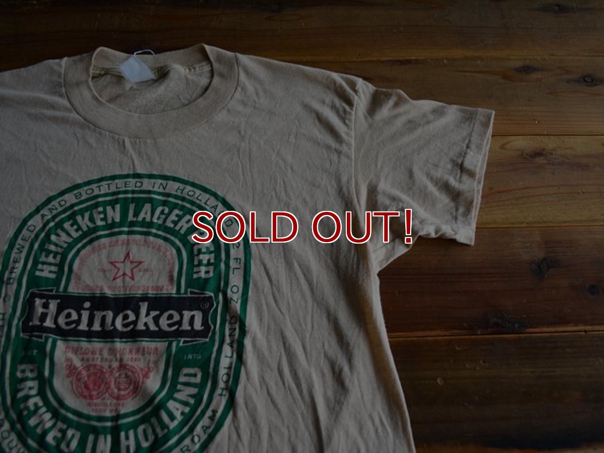 画像4: 1980s Heineken Tシャツ　 実寸L  (4)