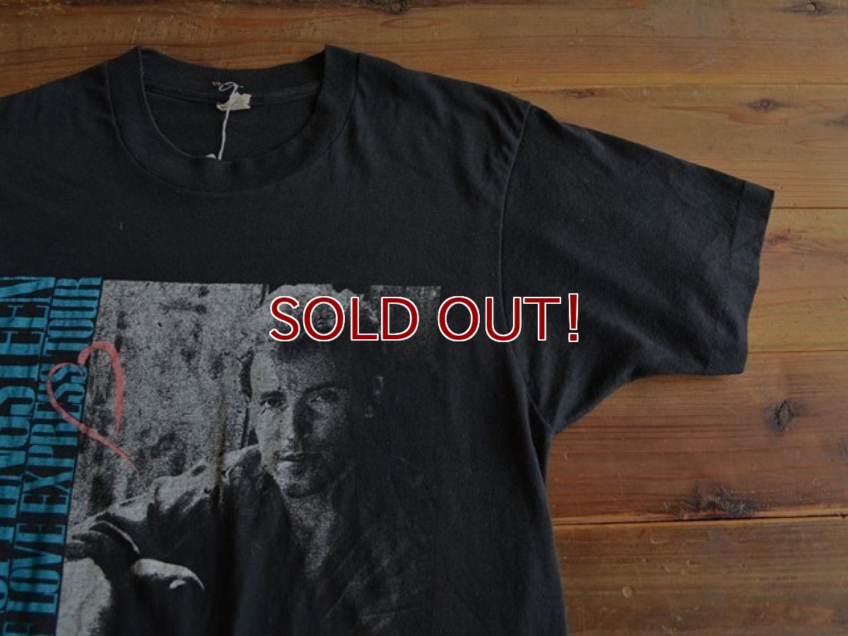 画像4: 1980s BRUCE SPRINGSTEEN TUNNEL OF LOVE EXPRESS TOUR Tシャツ　 表記M  (4)
