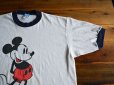 画像5: 1980s Mickey Mouse リンガーTシャツ　 表記L 
