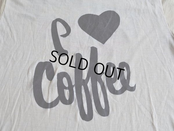 画像5: 1980s I Love Coffee Tシャツ  表記M