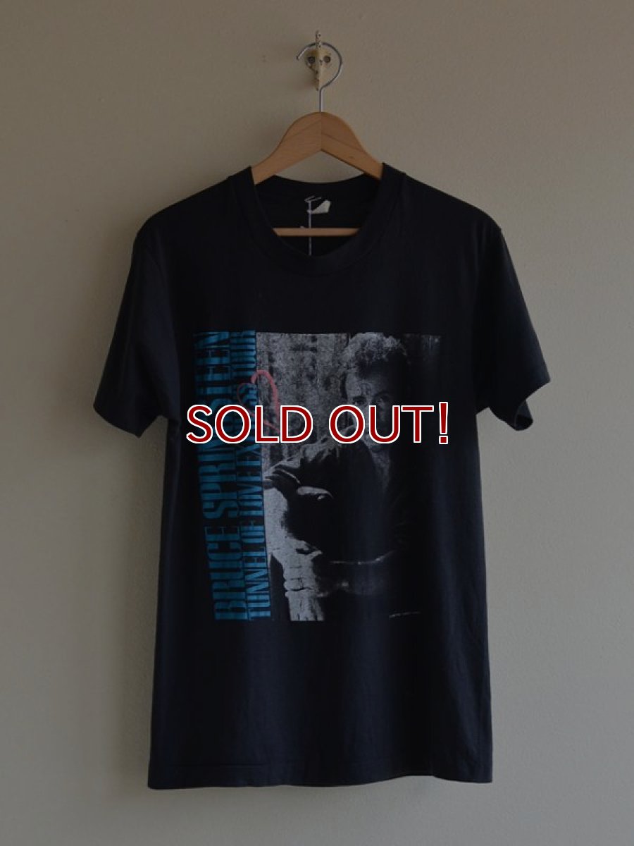 画像1: 1980s BRUCE SPRINGSTEEN TUNNEL OF LOVE EXPRESS TOUR Tシャツ　 表記M  (1)