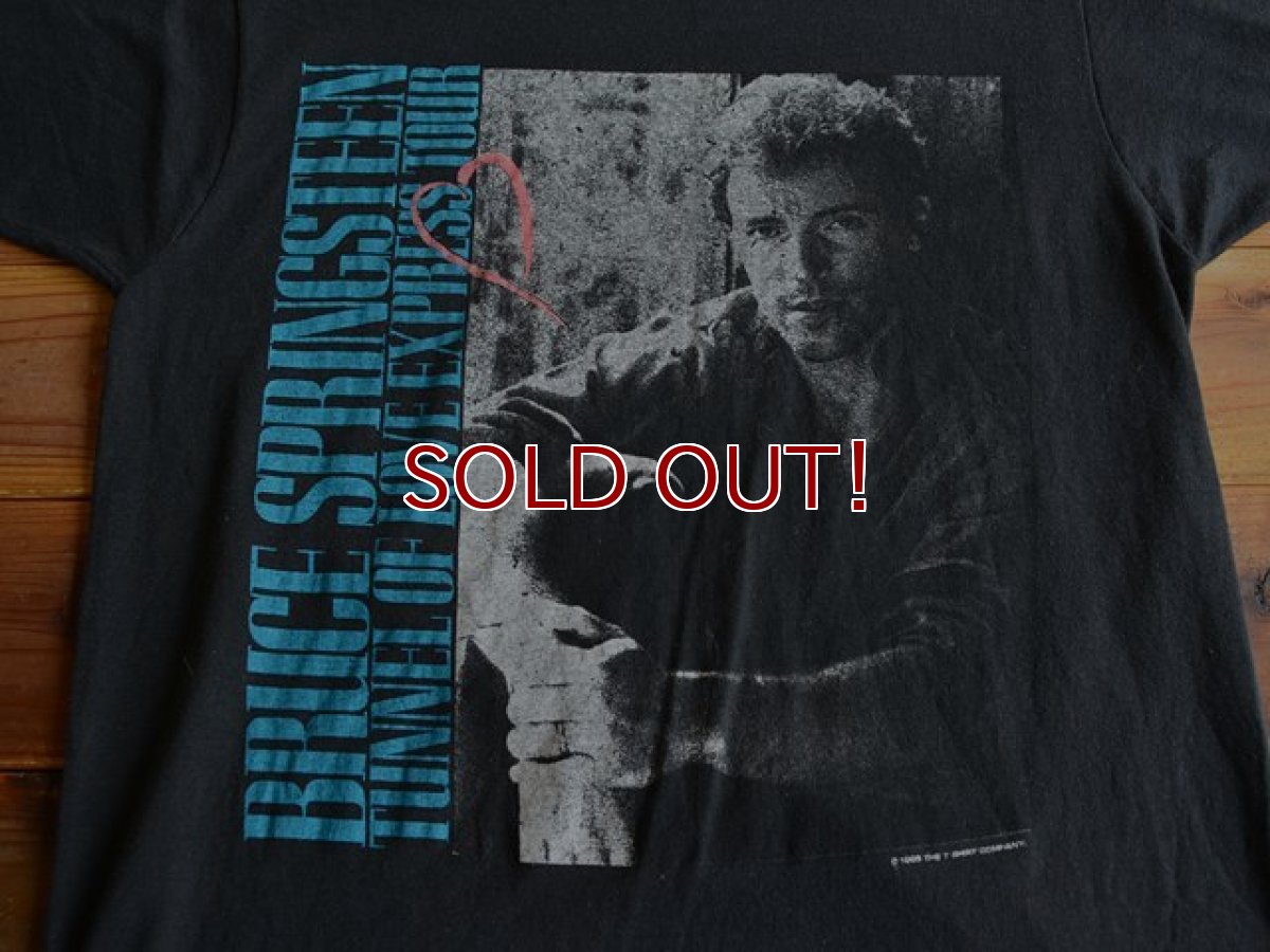 画像5: 1980s BRUCE SPRINGSTEEN TUNNEL OF LOVE EXPRESS TOUR Tシャツ　 表記M  (5)