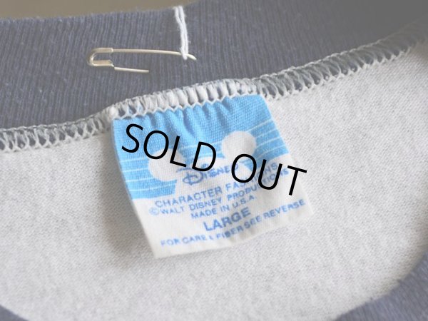 画像3: 1980s Mickey Mouse リンガーTシャツ　 表記L 