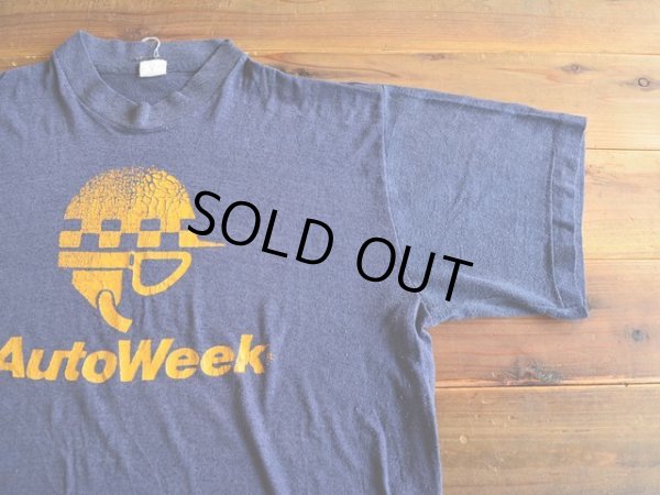 画像4: 1970s〜 AutoWeek Tシャツ　 表記L 