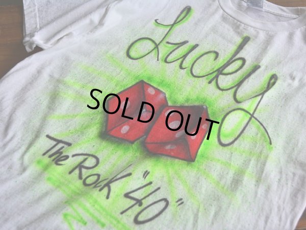画像5: 1990s Lucky Dice エアブラシペイントTシャツ　 表記L 