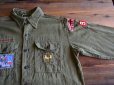 画像4: 1960s BOY SCOUTS マチ付きシャツ　 表記15 