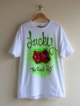 画像1: 1990s Lucky Dice エアブラシペイントTシャツ　<br>表記L<br> (1)