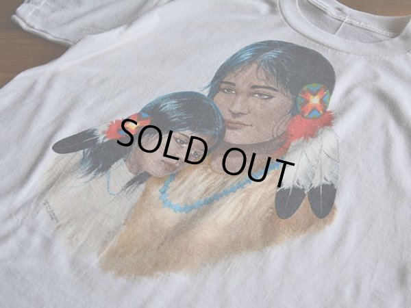 画像4: 1990s インディアンの親子Tシャツ　 実寸L 