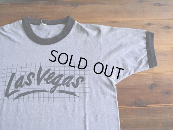 画像4: 1980s LasVegas 杢リンガーTシャツ　 表記M 