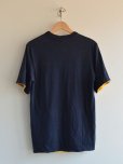 画像2: 1980s リバーシブルTシャツ　<br>BLK×YEL　<br>実寸SM<br> (2)