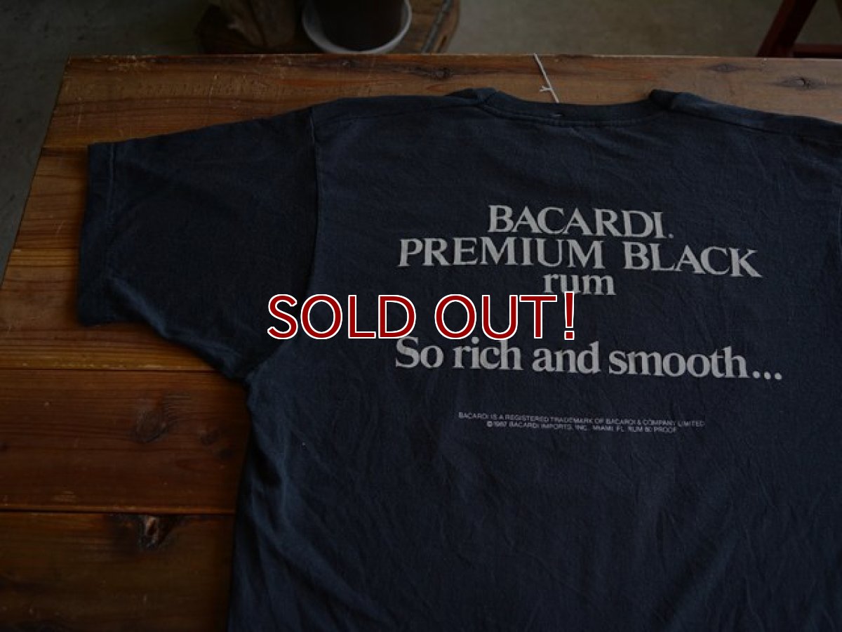 画像7: 1980s BACARDI タキシードだまし絵Tシャツ　 表記L  (7)