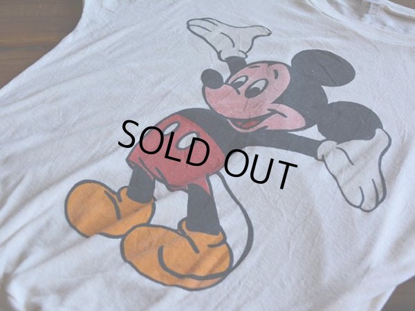 画像5: 1970s-80s Mickey Mouse Tシャツ　 表記ONE SIZE FITS ALL 