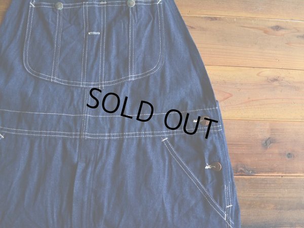 画像7: 〜1990s Sears デニムオーバーオール  ワンウォッシュ  表記w38