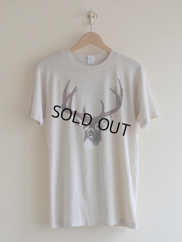 画像1: 1980s Deer Head Tシャツ　 表記L 