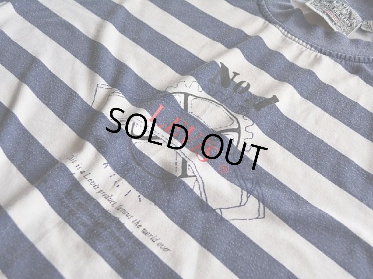 画像5: 1990s Levi's ボーダーTシャツ　 表記XL  (5)