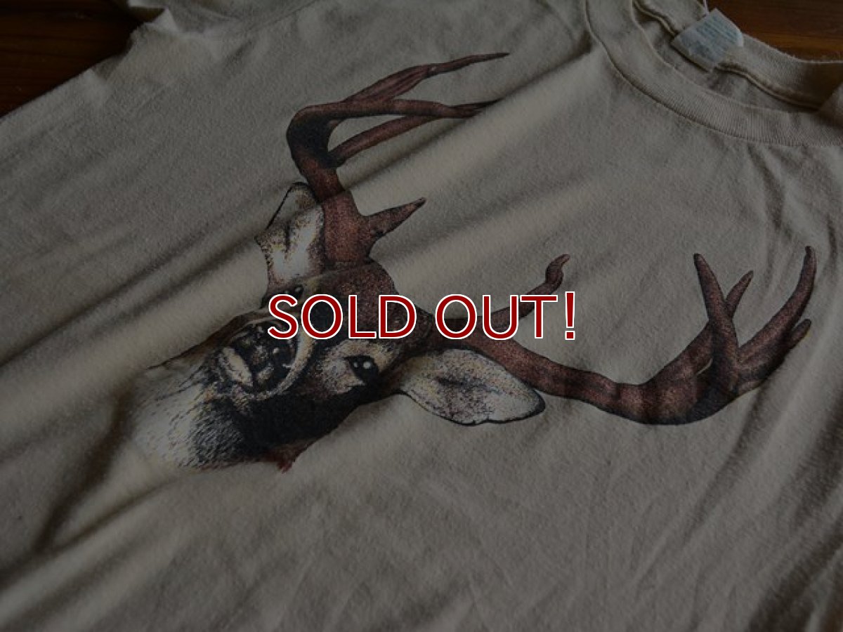 画像5: 1980s Deer Head Tシャツ　 表記L  (5)