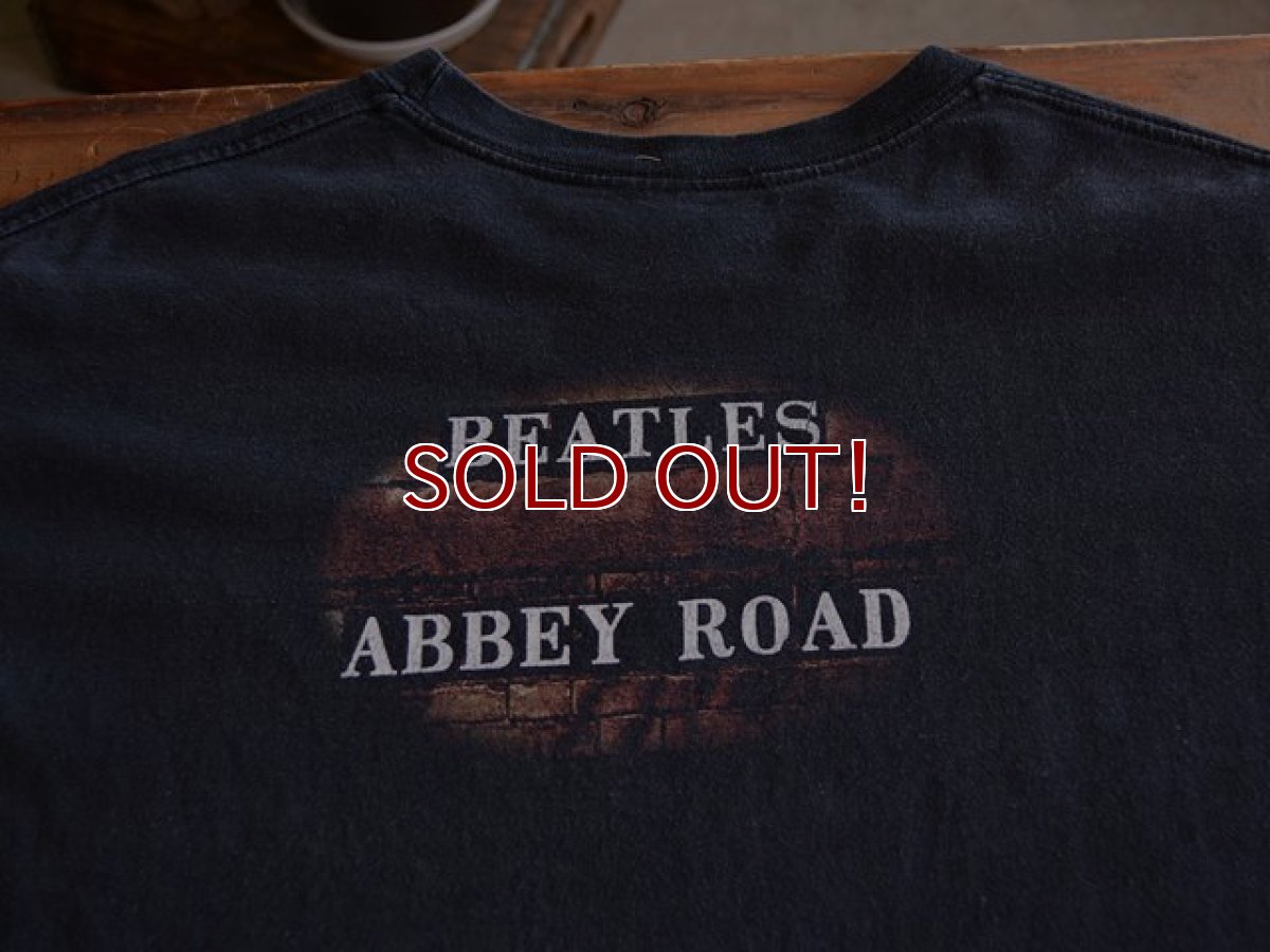 画像7: 1990s THE BEATLES ABBEY ROAD Tシャツ　 実寸L-XL  (7)