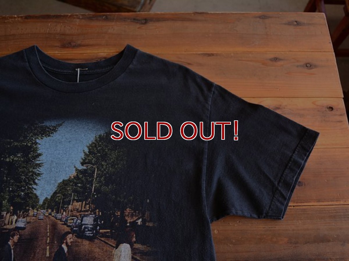 画像4: 1990s THE BEATLES ABBEY ROAD Tシャツ　 実寸L-XL  (4)