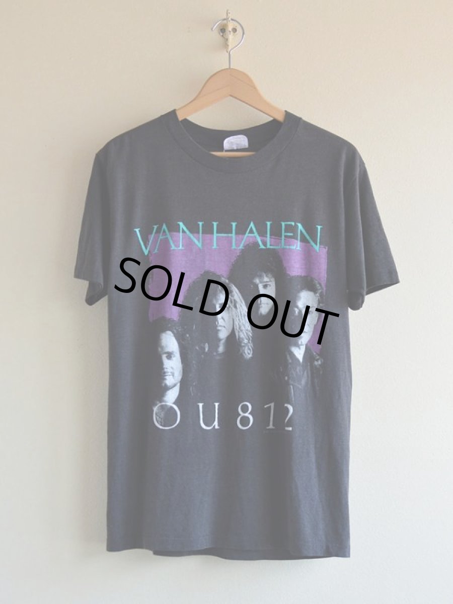 画像1: 1980s VAN HALEN OU812 Tour Tシャツ　 表記L  (1)