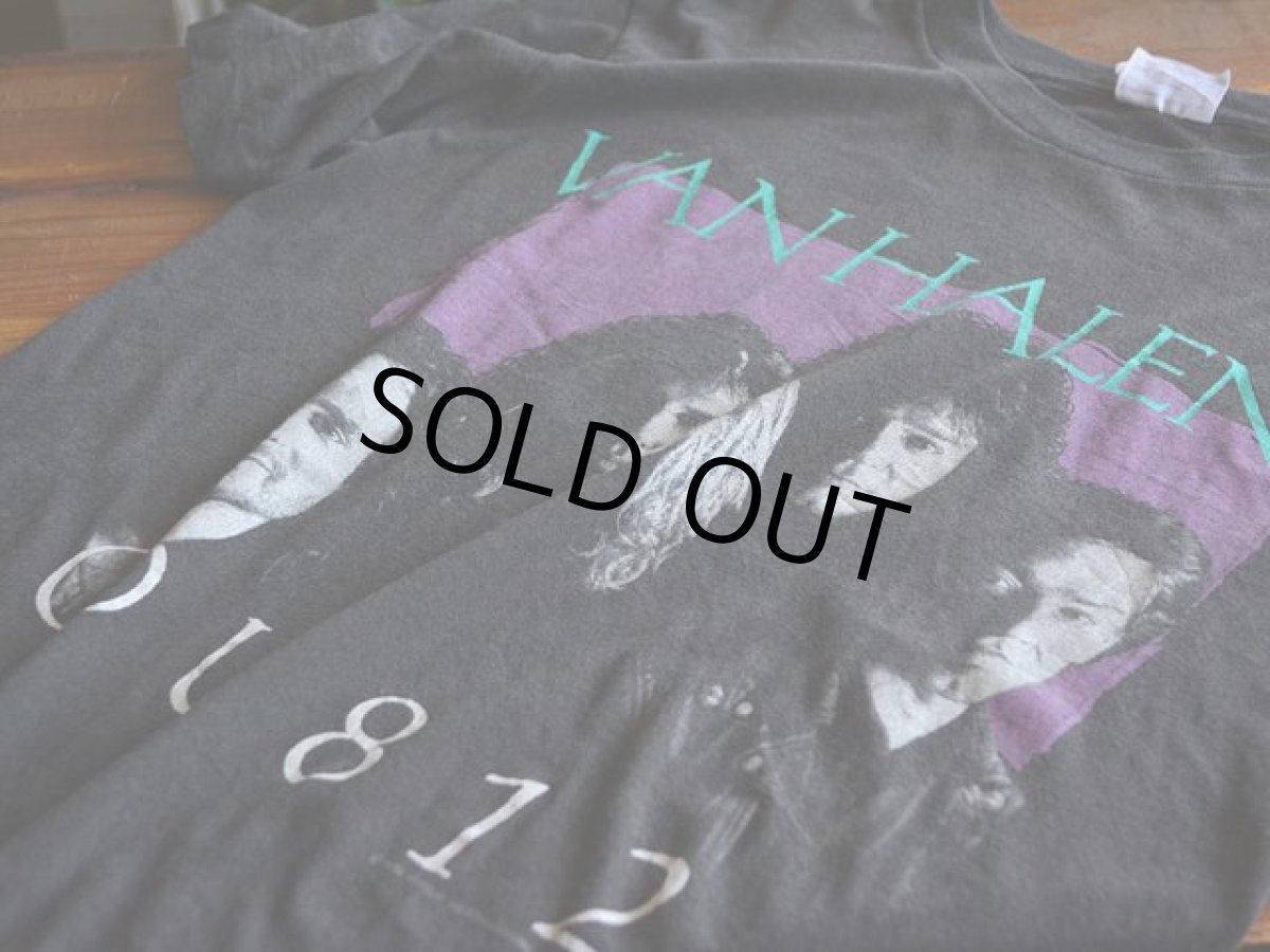 画像10: 1980s VAN HALEN OU812 Tour Tシャツ　 表記L  (10)