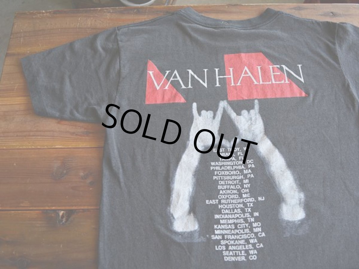 画像8: 1980s VAN HALEN OU812 Tour Tシャツ　 表記L  (8)
