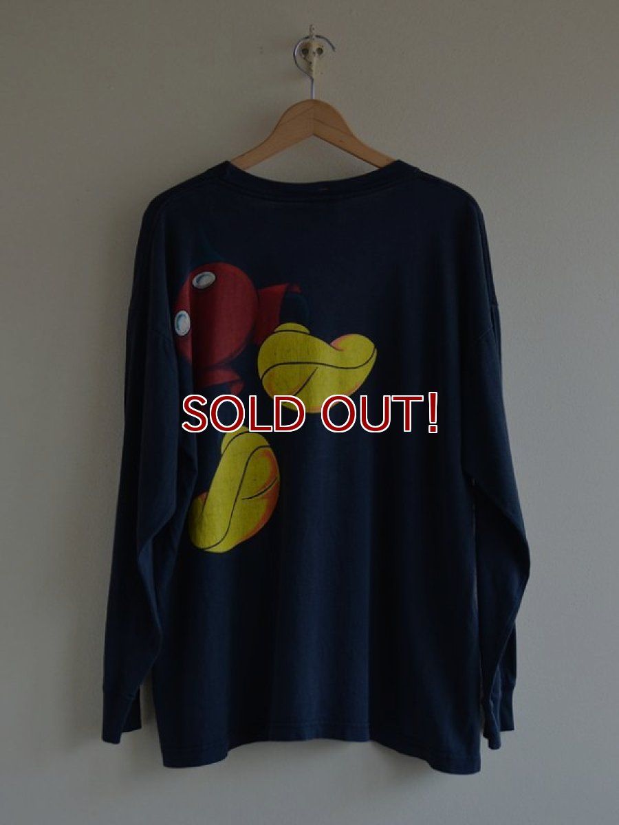 画像2: 1990s Mickey Mouse L/S Tシャツ　 表記L  (2)