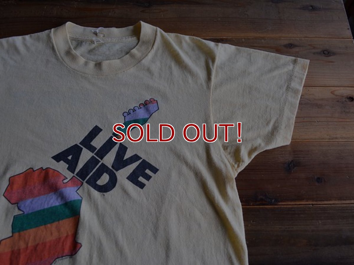 画像4: 1980s LIVE AID Tシャツ　 表記L  (4)