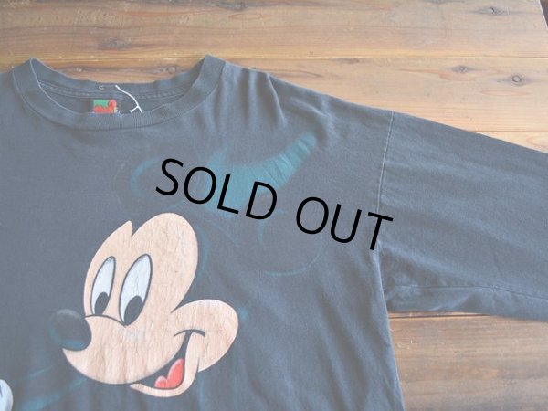 画像5: 1990s Mickey Mouse L/S Tシャツ  表記L
