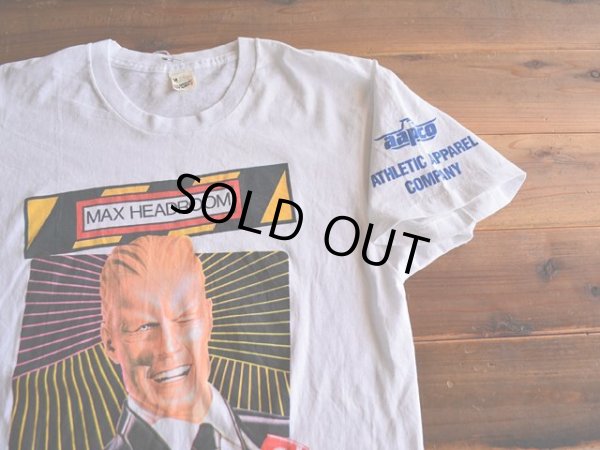 画像4: 1980s MAX HEADROOM KEG ROLL 1988 Tシャツ　 表記M 