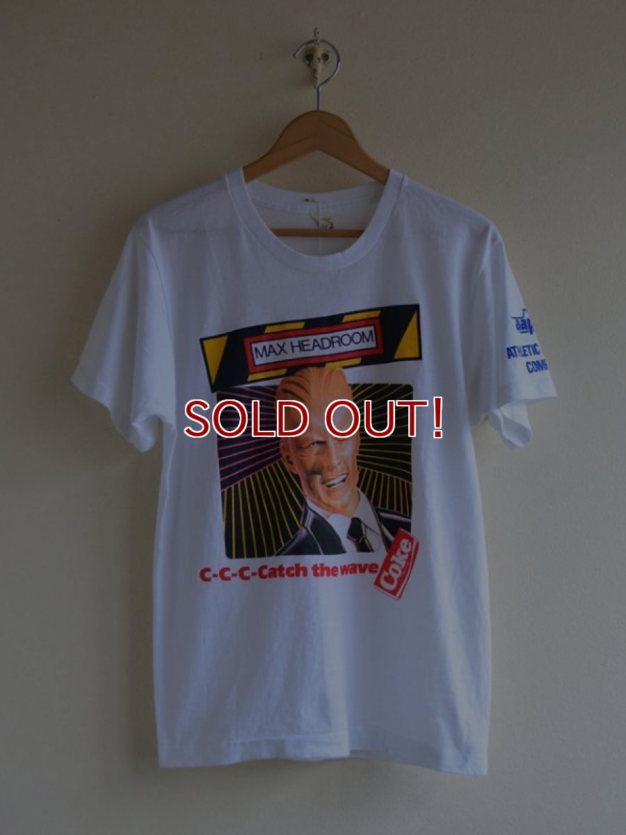 画像1: 1980s MAX HEADROOM KEG ROLL 1988 Tシャツ　 表記M  (1)