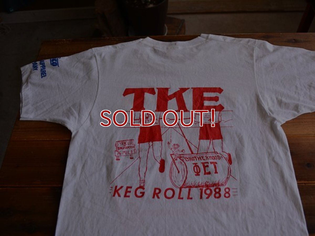 画像7: 1980s MAX HEADROOM KEG ROLL 1988 Tシャツ　 表記M  (7)