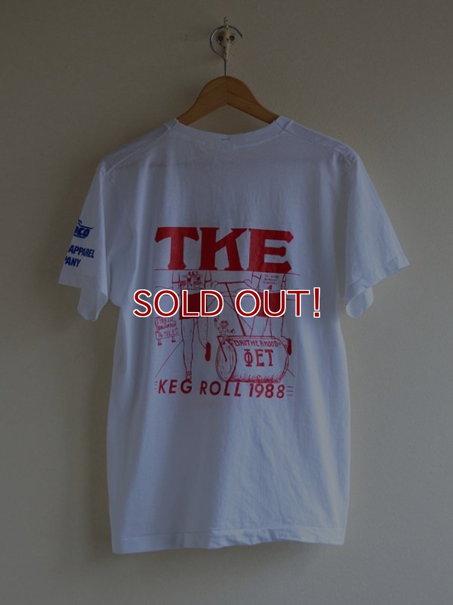 画像2: 1980s MAX HEADROOM KEG ROLL 1988 Tシャツ　 表記M  (2)