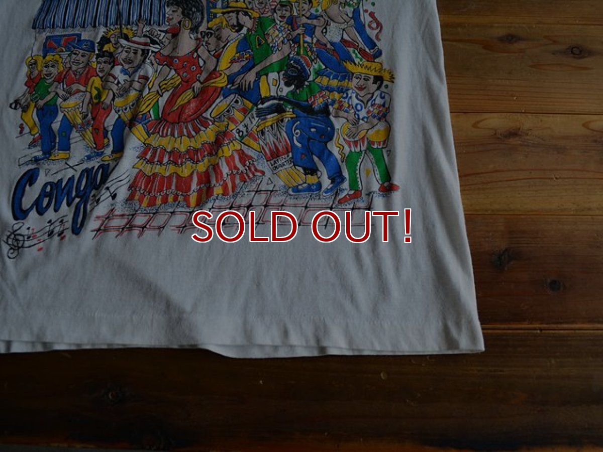 画像6: 1980s Calle Ocho Festival リンガーTシャツ　 表記L  (6)