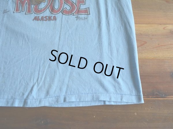 画像7: 1980s GO KISS A MOOSE ALASKA Tシャツ　 表記M 