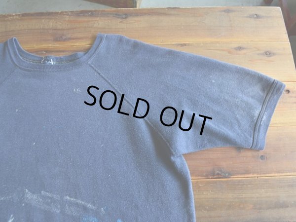 画像4: 〜1970s ペンキ半袖スウェット　 実寸L 