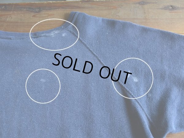 背中に多少の色落ち。