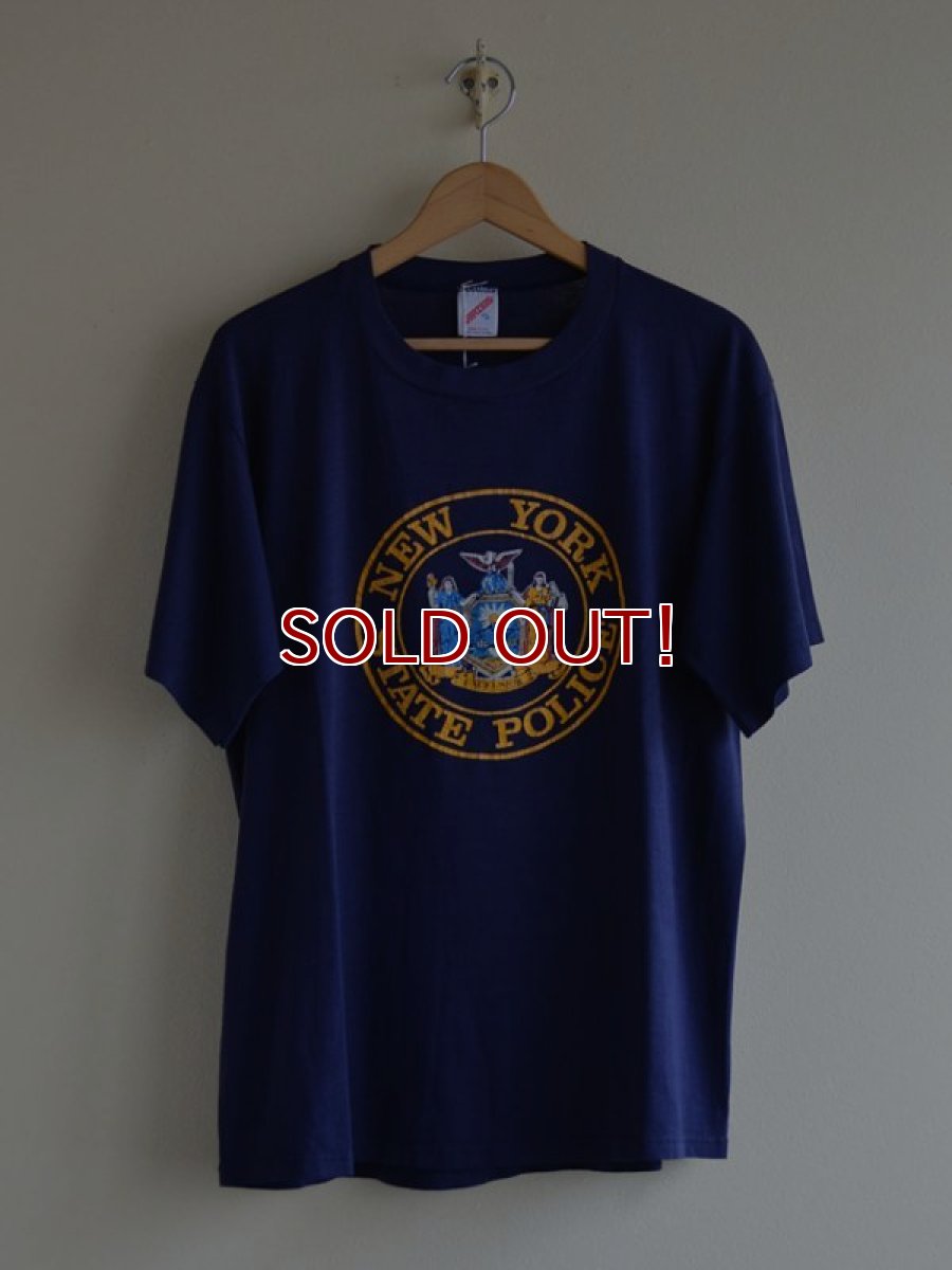 画像1: 1980s NEW YORK STATE POLICE Tシャツ　 表記XL  (1)